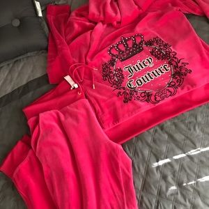 Juice Couture velour sweatsuit
